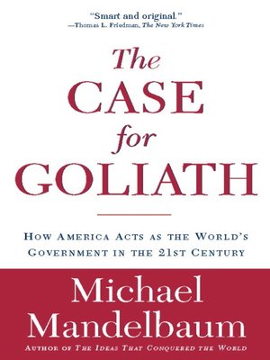 cover image of The Case for Goliath